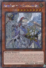 Master Peace, the True Dracoslaying King - RA04-EN283 - (Platinum Secret Rare) - 1st Edition